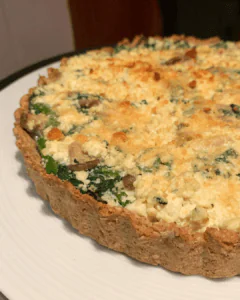 Quiche de espinafre